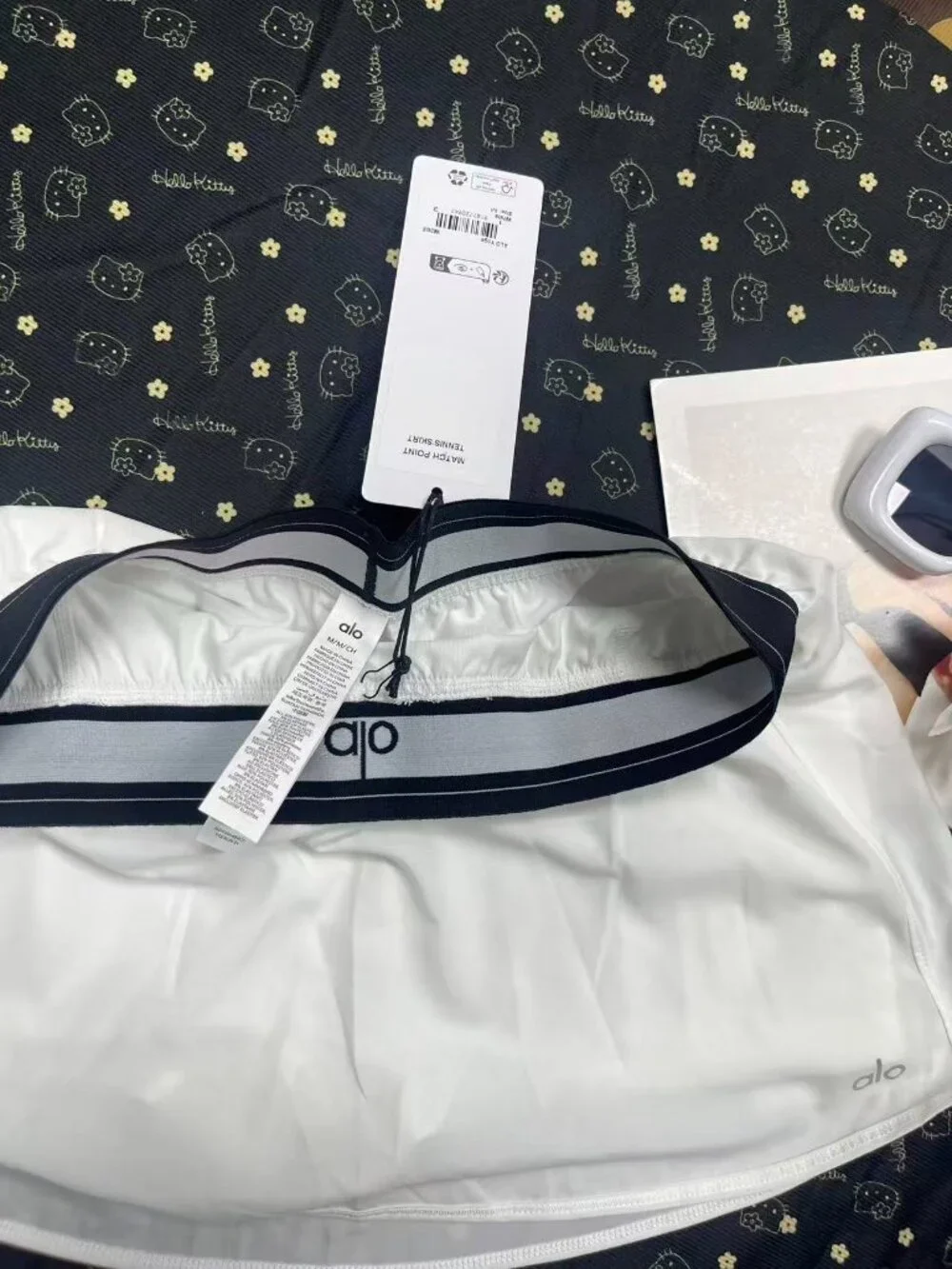 Brand new👩‍💼Tennis Skirt White Alo Yoga Match Point Sportygirl style💨